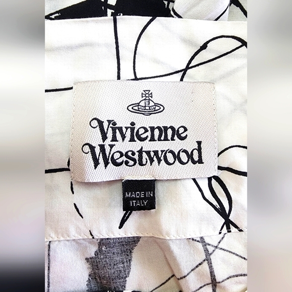 Vivienne Westwood 2018 White Card Symbol Runway Dress - Picture 10 of 13